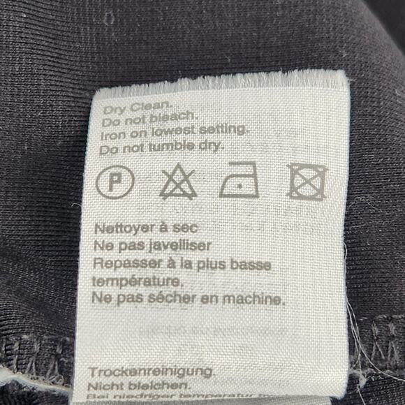 J. Crew 365 Ponte Ruched Dress Size 4 Black Pencil Midi Luxury Career Wear - Picture 8 of 11